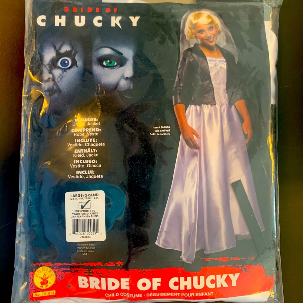 “Bride of Chucks” children’s costume